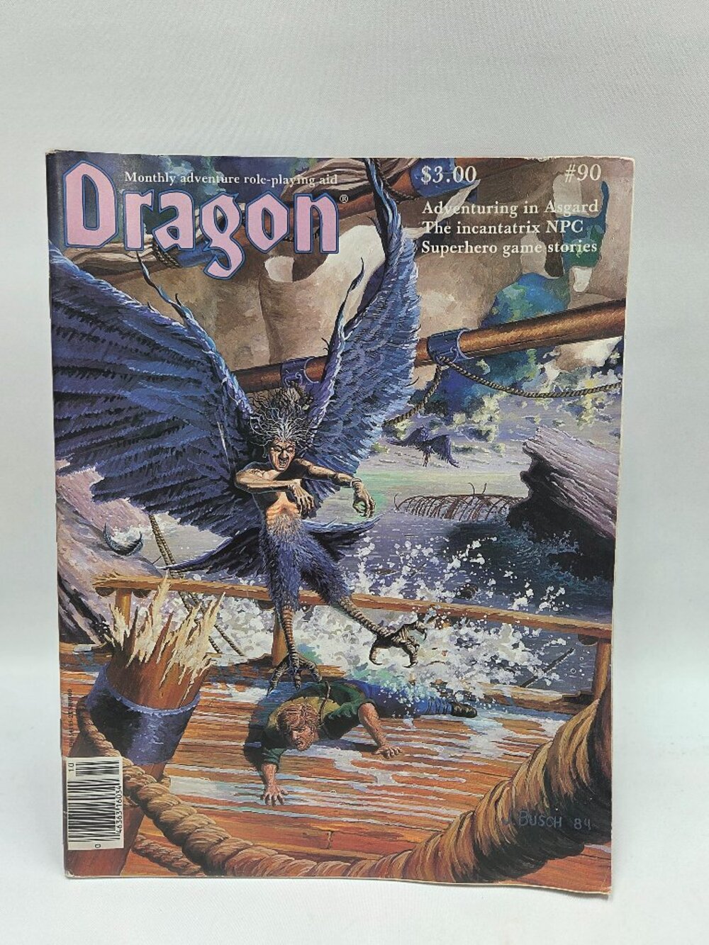 Dragon Magazine Issue 90 October 1984 D&D RPG Volume 9 Number 5